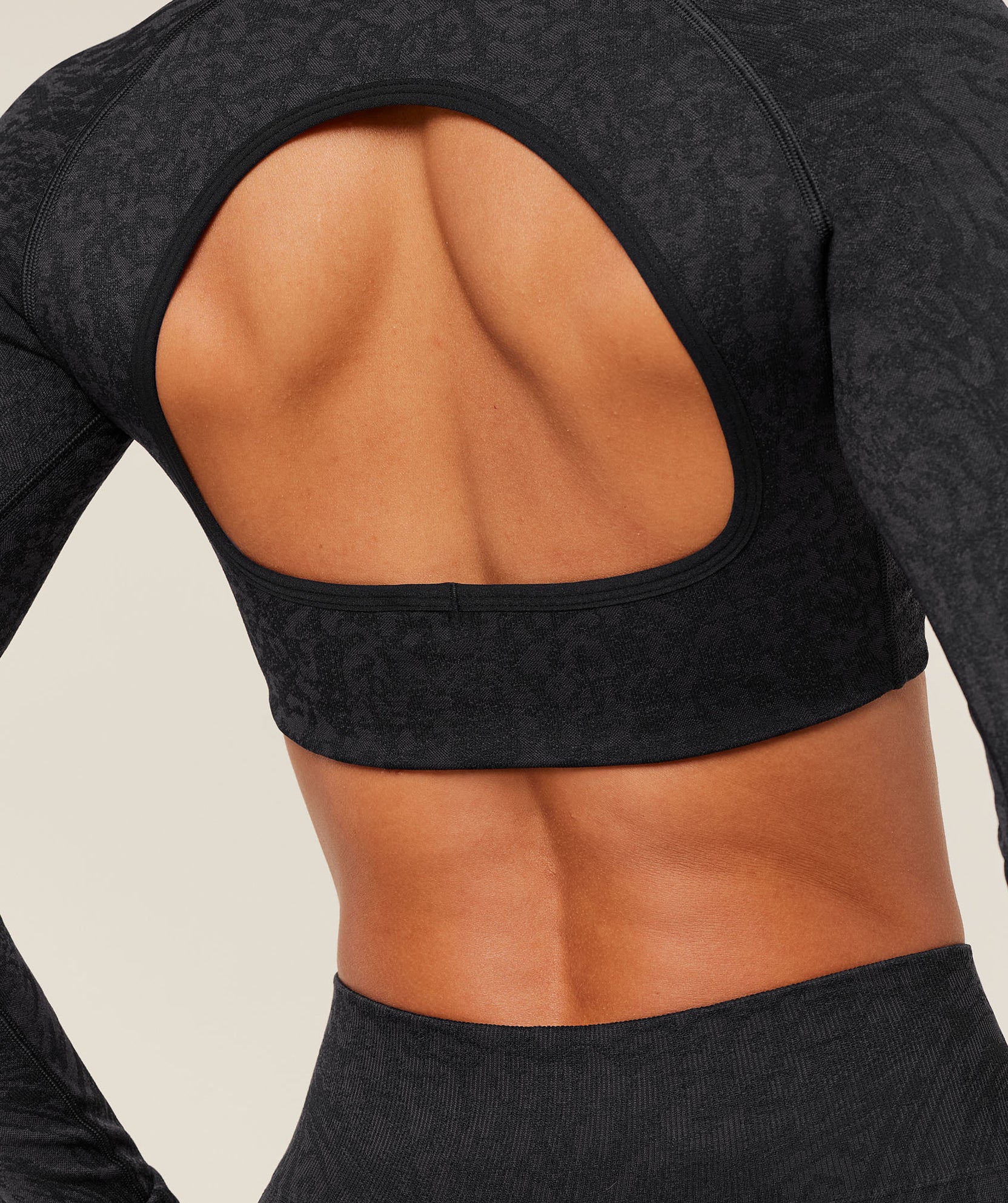 Gymshark Adapt Animal X Whitney Long Sleeve Crop Top