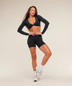 Gymshark Adapt Animal X Whitney Long Sleeve Crop Top